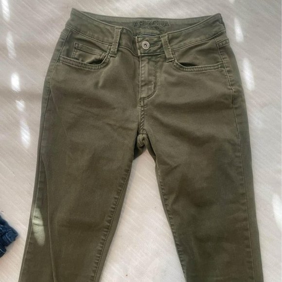 Arizona Jean Company Denim - Army Green Arizona Jeans - Size 0